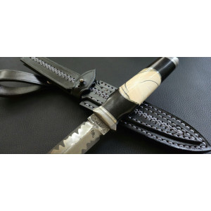 ЛИЦАР авторський ніж ручної роботи, Ламінат  Vanadis 8, 64-65 HRC. Photo 2